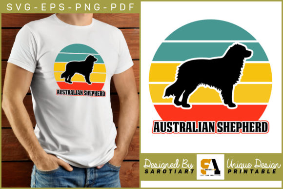 Australian Shepherd Dog Lovers T-shirt
