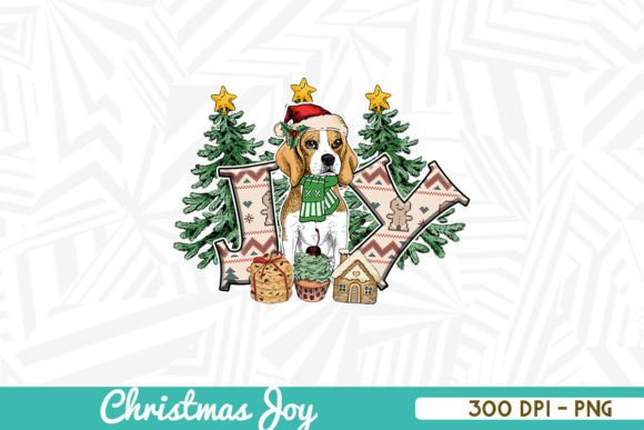 Christmas Joy Cute Dog