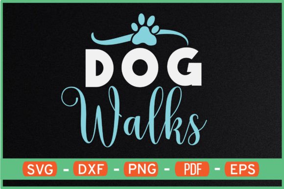 Dog Walks T-Shirt Designs