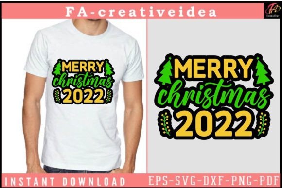 Merry Christmas 2022 Stickers Svg