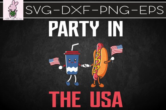 Party in the Usa Hot Dog Love USA