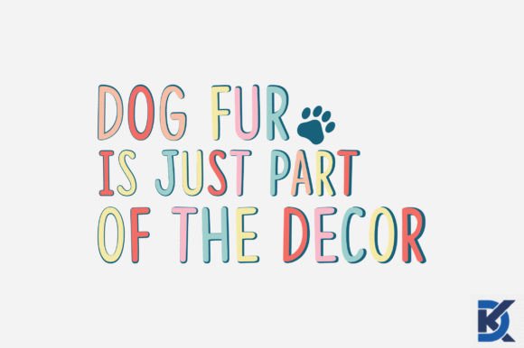 Retro Dog Fur is Just Part of the Decor